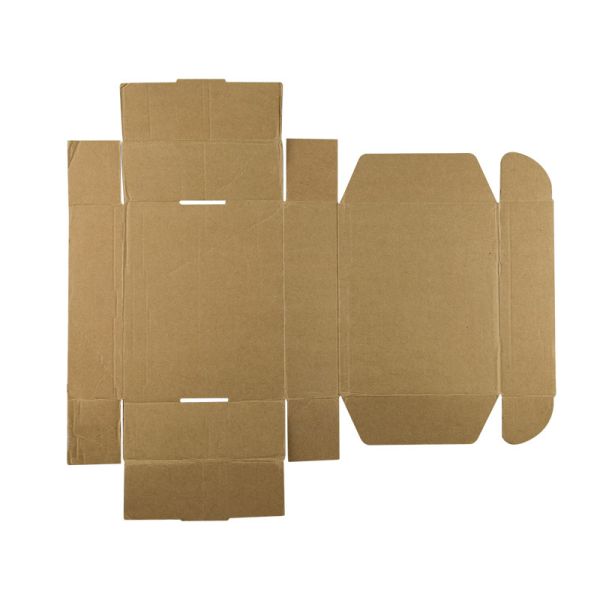 CMYK Kraft Paper Corrugated Mailer Box Shopping Shoes Box Custom Logo