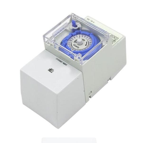 Quality AC 220V 16A 24 hours Analog Mechanical Time Switches Manual /Auto timer for sale