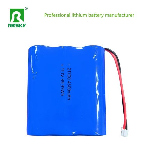 Power Battery Cell 21700 3.7v 11.1v 5000mAh 55.5wh Rechargeable Li-Ion Battery Pack For Street Light