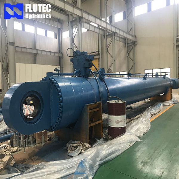 Piston Custom Luffing Marine Hydraulic Cylinder For Offshore Piling Barge