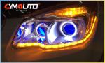Fog LED Daytime Running Lights Anticollision Drl Flowing LED Turn Signal
