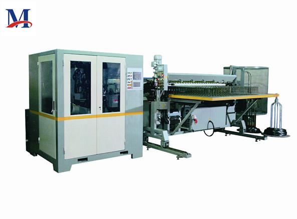 Quality High Effciency Automatic Spring Making Machine Core Production Line Red Color for sale