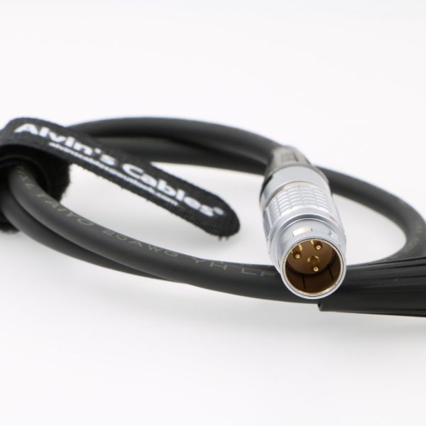 19.7 Inches Arri Power Cable Stabilzation Tiffen Ultra 2c Steadicam M1 3 Pin CAM PWR To 8 Pin