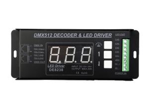 Wholesale 5 Channel PWM LED DMX512 Decoder For RGBW LED Fixture Digital Display 200g from china suppliers