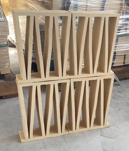 Ceramic Interior Wall Ventilation Brick Hollow Blocks For Construction