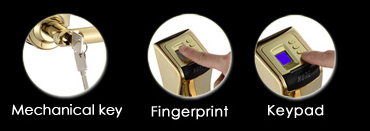 Hot Selling Password Keypad Residential Door Lock with Deadbolt Button