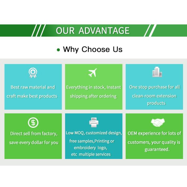 98% Conductive PE SMS Dust Free ESD Cleanroom Coverall