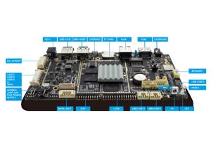 Wholesale 20 Pin GPIO Embedded System Board Industrial 2.2 GHz DDR3 2G/4G 1920x1080 from china suppliers