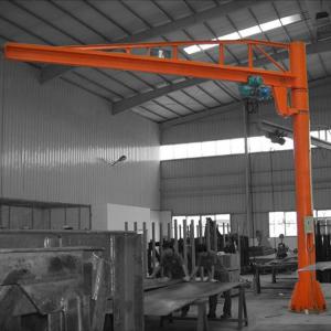 Wholesale A4 Pillar Mounted Jib Crane Fixed Movable Remote Control from china suppliers