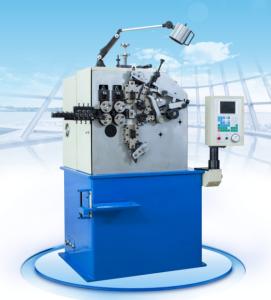 China 50 mm CNC Wire Spring Coiling Machine Consisting Of Wire Feeding Axis And Cam Axis on sale