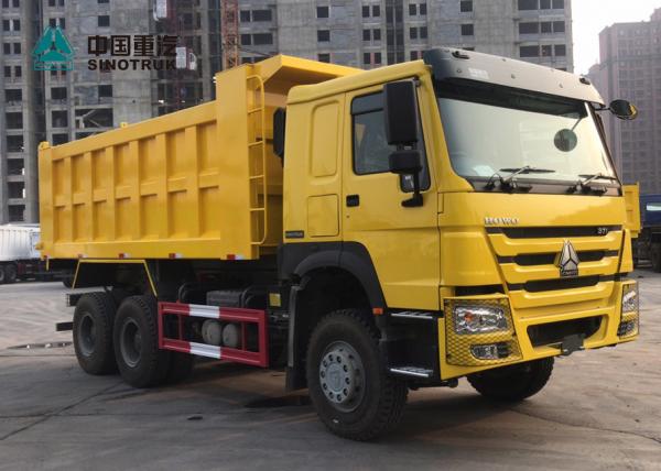 Quality Yellow 50t Load 75km / H Heavy Duty Dump Truck for sale