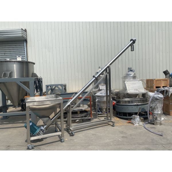 Granule Screw Feeder , Grain Feeder , Stainless Steel Screw Conveyor