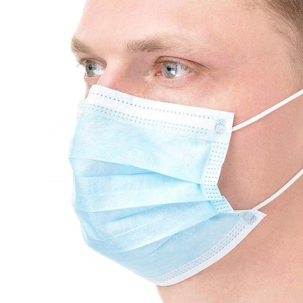 Soft Sterile Face Masks 3 Ply Surgical Foldable N95 Mask For Cornorvirus