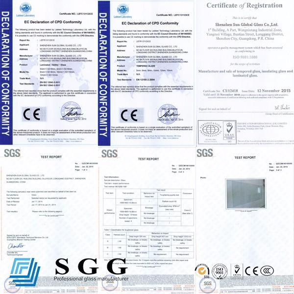certifications(blue SGG )
