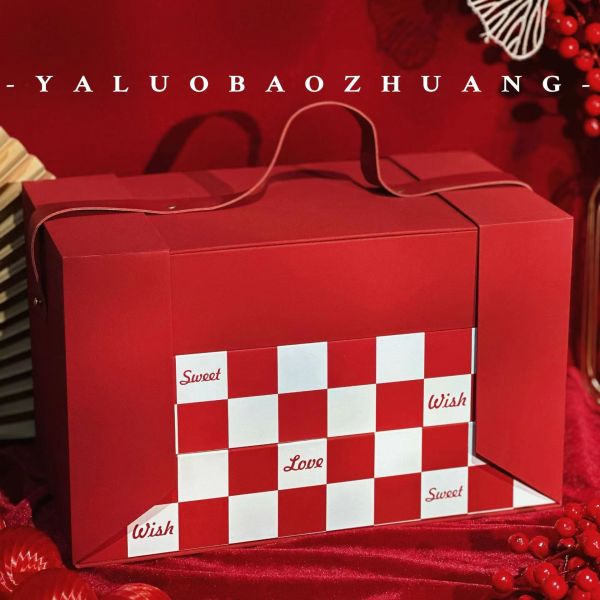 3 Tier Chocolate Rigid Packaging Box Multipurpose Reusable With Lid