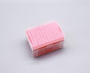 China HiYi 250ul Universal 96 Holes Filter Biological Sterile Pipette Tips With Rack on sale