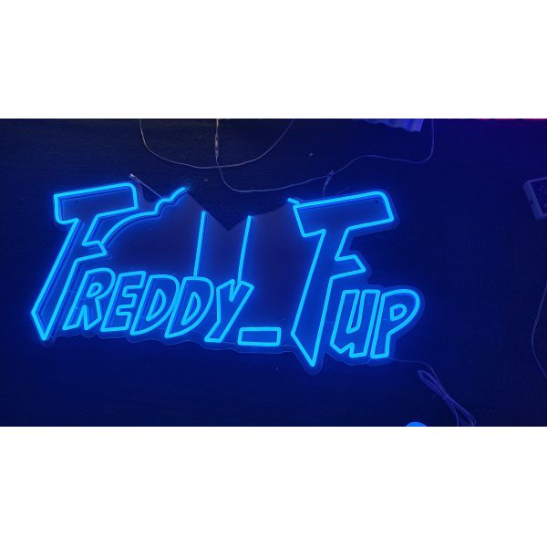 Company logo neon sign wall lighting deco led neon flex tube & acrylic plate handmade