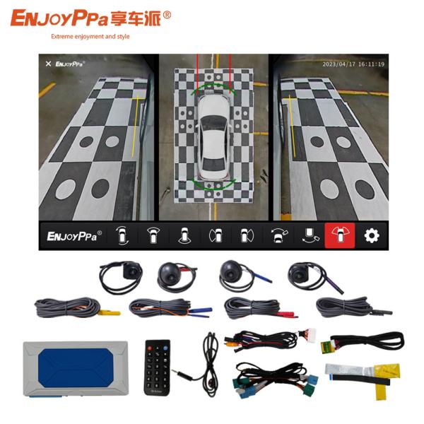 Quality 1080P 360 Car Camera System For Jeep 8.4" Surrounding View Monitoring Cameras for sale