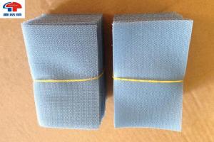 Wholesale Custom logo Squares Sew On Hook and Loop Tape Fastener In Grey Colour from china suppliers