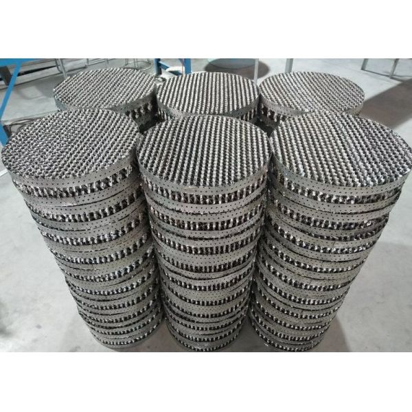 Hualai Metal Structured Packing 400 - 100mm 350X Ready For Quality Checking
