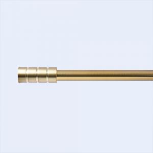 Wholesale Rose Gold Coloured 25/28 mm Curtain Rod Set Pole Iron Curtain Tube Wholesale Curtain Rod from china suppliers