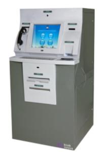 China Self Service Banking Kiosk , PC Financial Kiosk Cold Rolled Steel With Tempered Glass on sale