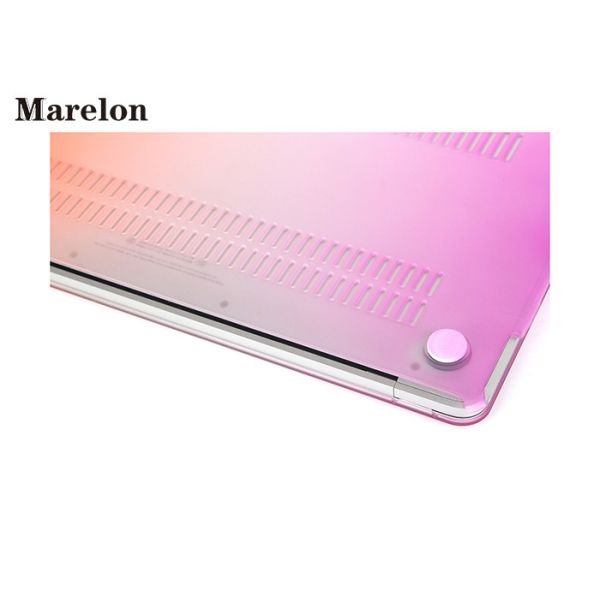 Scratch - Proof Macbook Air Hard Case Cover Multicolor Rainbow Design