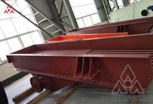 China Mining zsw vibrating grizzly screen feeder with electric motor on sale