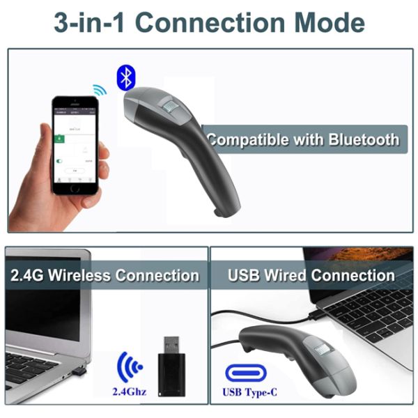 OEM 2D Bluetooth Barcode Scanner
