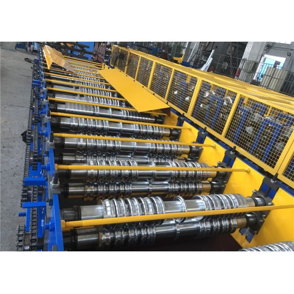 11.5kw PLC Colored Steel Ppgi Glazed Tile Machine