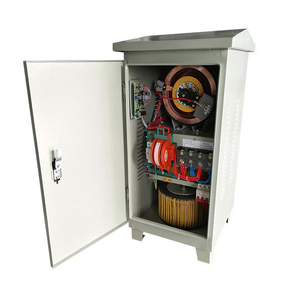 Quality Single Phase Avr Auto Voltage Regulator 20kva Stabilizer With Meter Display for sale