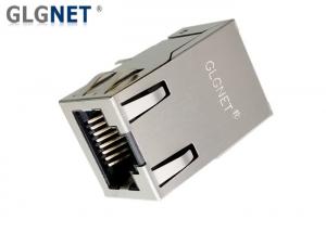 Wholesale Tab Up Single Port Rj 45 Connector 10 / 100 Base - T Through Hole from china suppliers