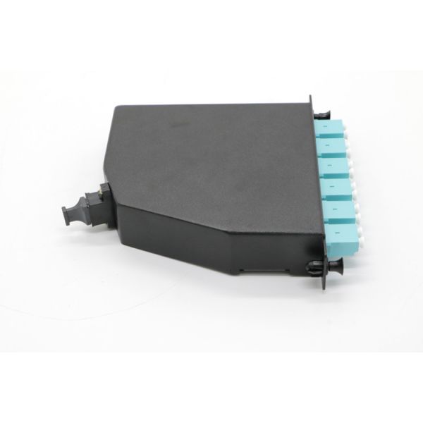 Optical Fiber Patch Cord SC 2 Port Mpo Cassette Patch Panel Type Cable Fiber Patch Panel