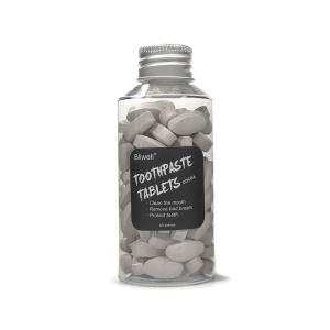 Wholesale Eco Friendly Cocoa Chewable Toothpaste Tablet Plastic Bottle Package Easy To Carry from china suppliers