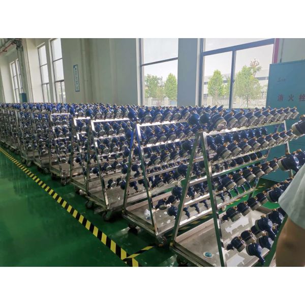 NEMSA Certificated STS Split Keypad Prepaid RF Brass/Plastic Intelligent Water Meter with CIU