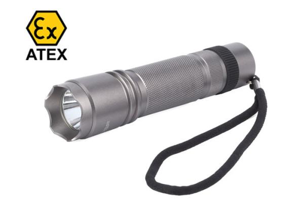 Quality Waterproof  1W Explosion Proof LED Flashlight IP66 100 Luminous Anti - Slip Handle for sale