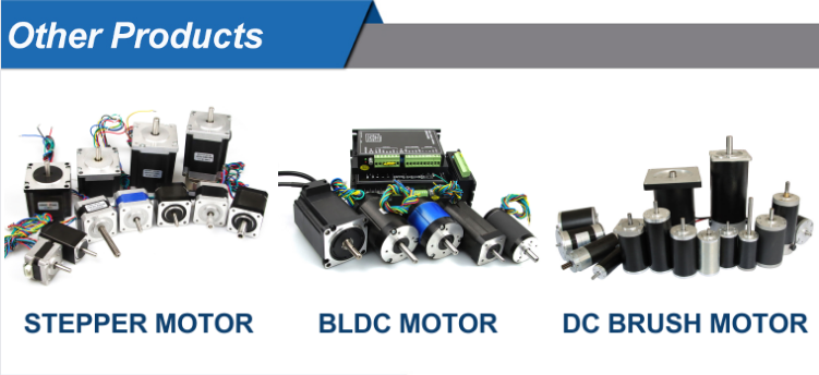 1.8° 1.33A 2.8v 2.6kg.Cm Nema 17 Stepper Motor With Screw Lead