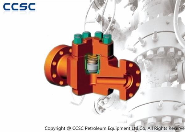 Quality API 6A Approved Lift Check Valve , Non Return Valve Size 2"-4" Easy To Operate for sale