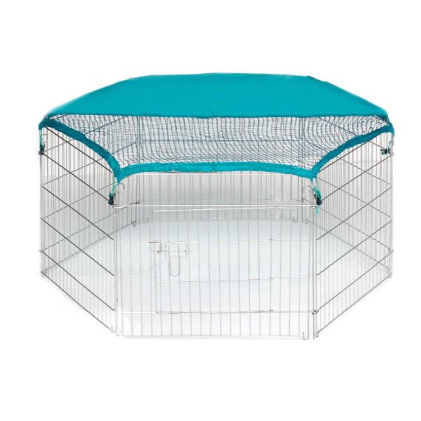 63x60 CM x 6pcs Wire Mesh Small Size Dog Kennel with Shelter or w/o Shelter,Pet Cages,Carriers & Houses,Welded Mesh