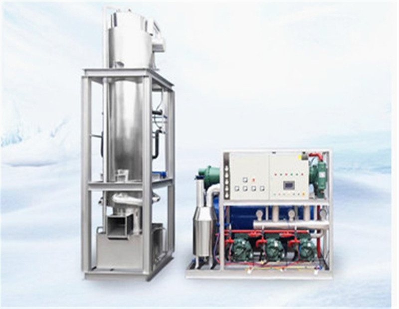 Stainless Steel 30T Tube Ice Maker Machine Module Design
