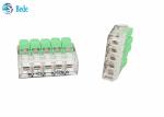 Spring Lever Quick Connect Terminal Block 5 Way 450V 32A OJ265