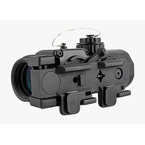 Black 4X32 F Tactical Rifle Scope Red Illuminated 11 Levels Brightness For Air Soft Riflescopes