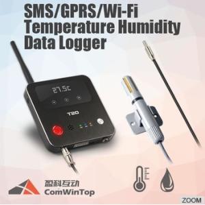 China Smart wifi Thermostat LCD Display Air Conditioner Room Temperature and Humidity Data Logger on sale
