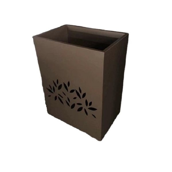 Antique decorative wood grain metal flower planter giant tree planter pot