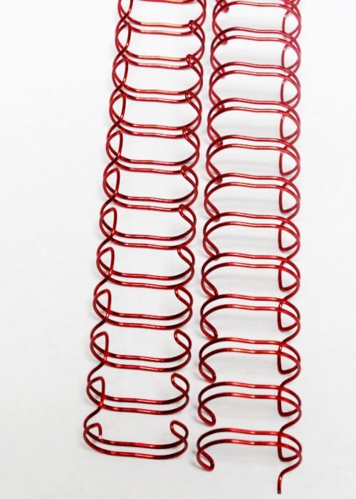 Wholesale Nylon Coated A4 Double Loop Wire , Double Wire Binding Spiral from china suppliers