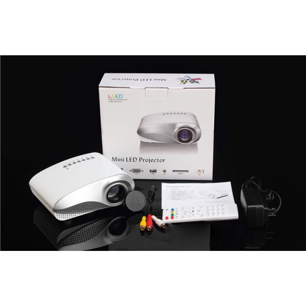 Colorful Retail Package Projector LED Lamp With HDMI USB SD VGA For Children Gift