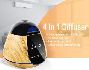 Wholesale Intelligent Air Scent Diffuser Room Diffuser Humidifier With LED Light from china suppliers