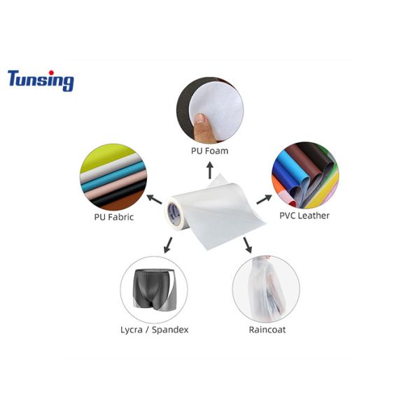 TPU Thermoplastic Hot Melt Adhesive Film Customized Width Good Quality Polyurethane Hot Melt Film Glue for Fabric Lamination