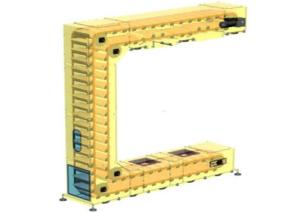 China Carbon Steel Vertical Bucket Elevator for Granule Transport on sale