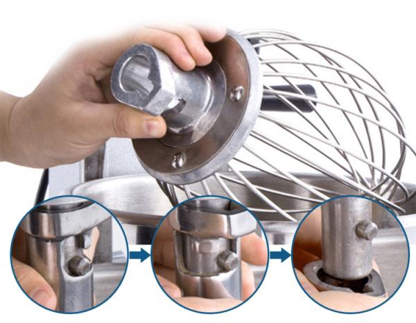 Quality 5.Stainless Steel Mixer Stepless Variable Speed Multi Functions for sale